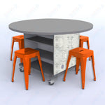 CEF Creation Cube Double-Sided Storage Table - 30
