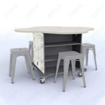 CEF Creation Cube Double-Sided Storage Table - 30