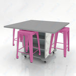 CEF Creation Cube Double-Sided Storage Table - 34