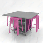 CEF Creation Cube Double-Sided Storage Table - 34