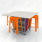 CEF Creation Cube Double-Sided Storage Table - 34