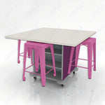 CEF Creation Cube Double-Sided Storage Table - 34