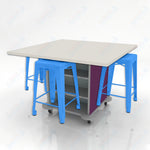 CEF Creation Cube Double-Sided Storage Table - 34