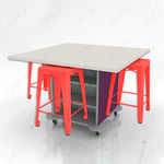 CEF Creation Cube Double-Sided Storage Table - 34