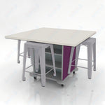 CEF Creation Cube Double-Sided Storage Table - 34