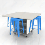 CEF Creation Cube Double-Sided Storage Table - 34