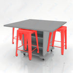 CEF Creation Cube Double-Sided Storage Table - 34