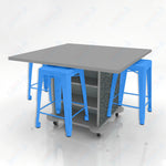 CEF Creation Cube Double-Sided Storage Table - 34