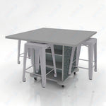 CEF Creation Cube Double-Sided Storage Table - 34