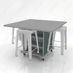 CEF Creation Cube Double-Sided Storage Table - 34