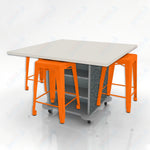 CEF Creation Cube Double-Sided Storage Table - 34