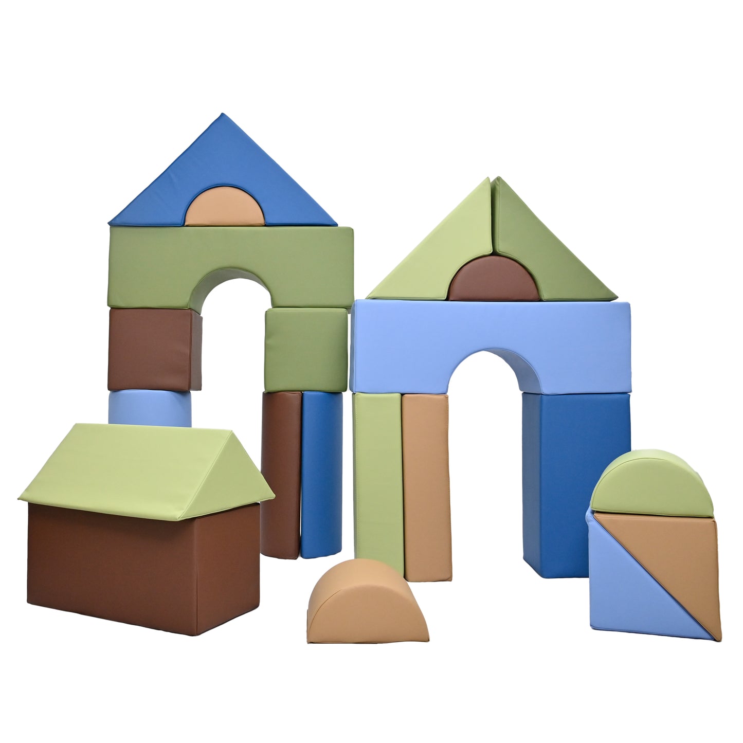 Children's Factory 12" Module Blocks - Set of 21 - Set A (CF805-3XX)