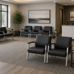 Regency Welcome Bariatric Guest Reception and Waiting Room Chair with Arms 18