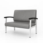 Regency Welcome Two-Seat Guest Reception Loveseat with Arms 18