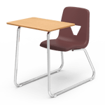 Virco 2440ELNBR - Chair Desk - 18