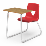 Virco 2440ELNBR - Chair Desk - 18