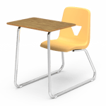 Virco 2440ELNBR - Chair Desk - 18