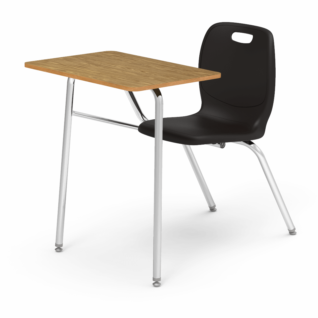 Virco N2 Series Combo School Desk - Laminate Top - No Bookrack (Virco N240NBR)