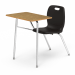 Virco N2 Series Combo School Desk - Laminate Top - No Bookrack (Virco N240NBR)