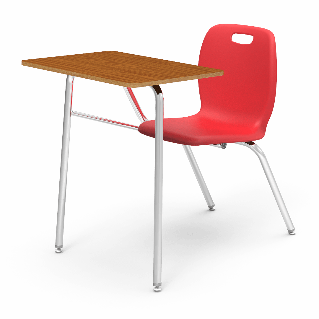 Virco N2 Series Combo School Desk - Laminate Top - No Bookrack (Virco N240NBR)