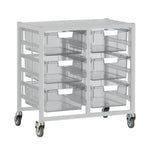 Certwood Swift Cart - Slim Line - 12 Module - Mobile Storage Cart  (CRT-CE2101)