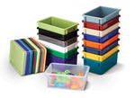 Jonti-Craft Sectional Cubbie-Tray Mobile Unit - without Trays