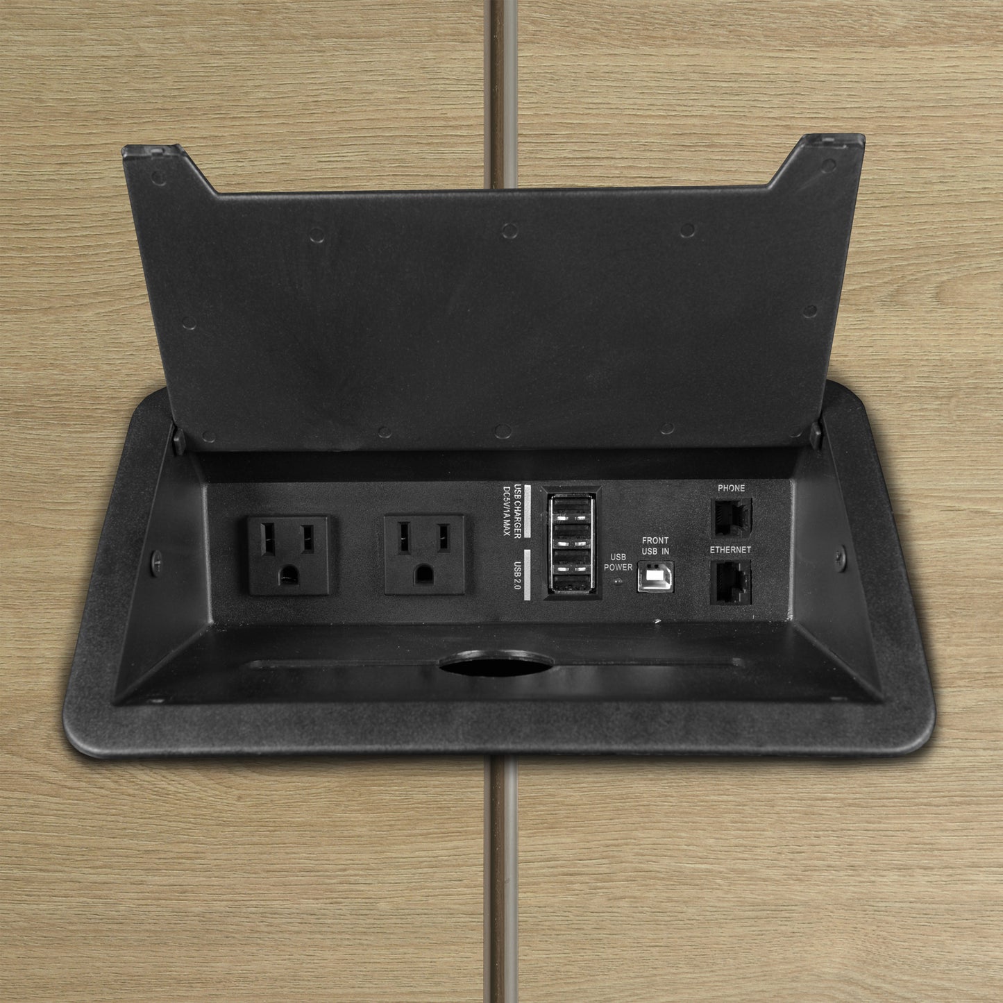 Regency Array 192" Conference Table with Power Data Grommet (REG-ACT19248)