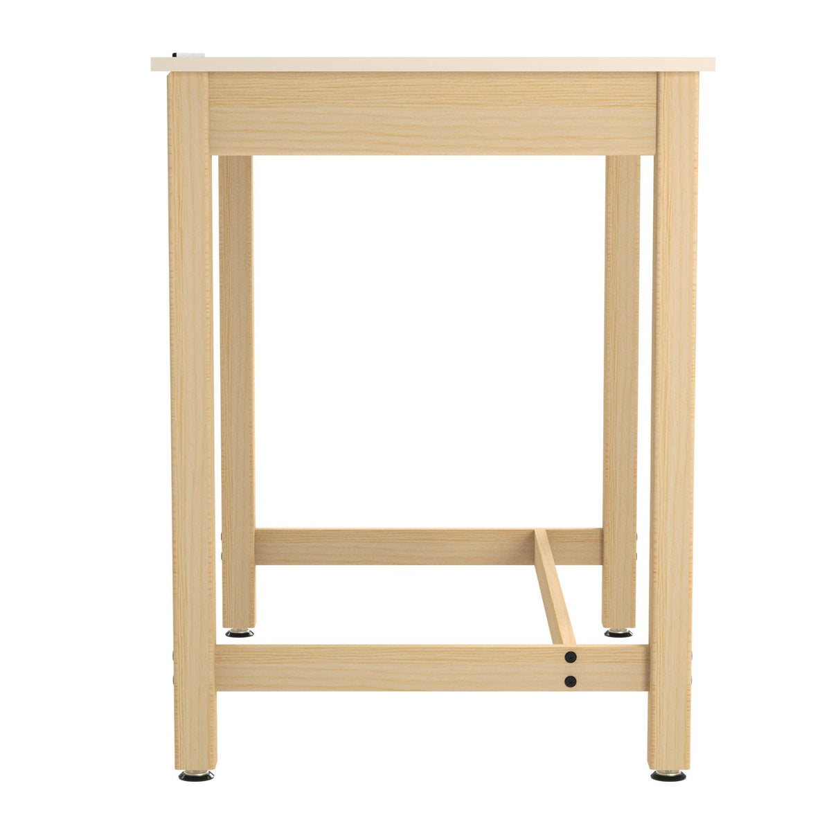 Diversified Woodcrafts Art / Drafting Table w/ 2 Piece Adjustable - 42"W x 30"D (Diversified Woodcrafts DIV-DT-60SA)