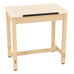 Diversified Woodcrafts Art / Drafting Table w/ 1 Piece Top - 36"W x 24"D x 36"H (Diversified Woodcrafts DIV-DT-9A37)