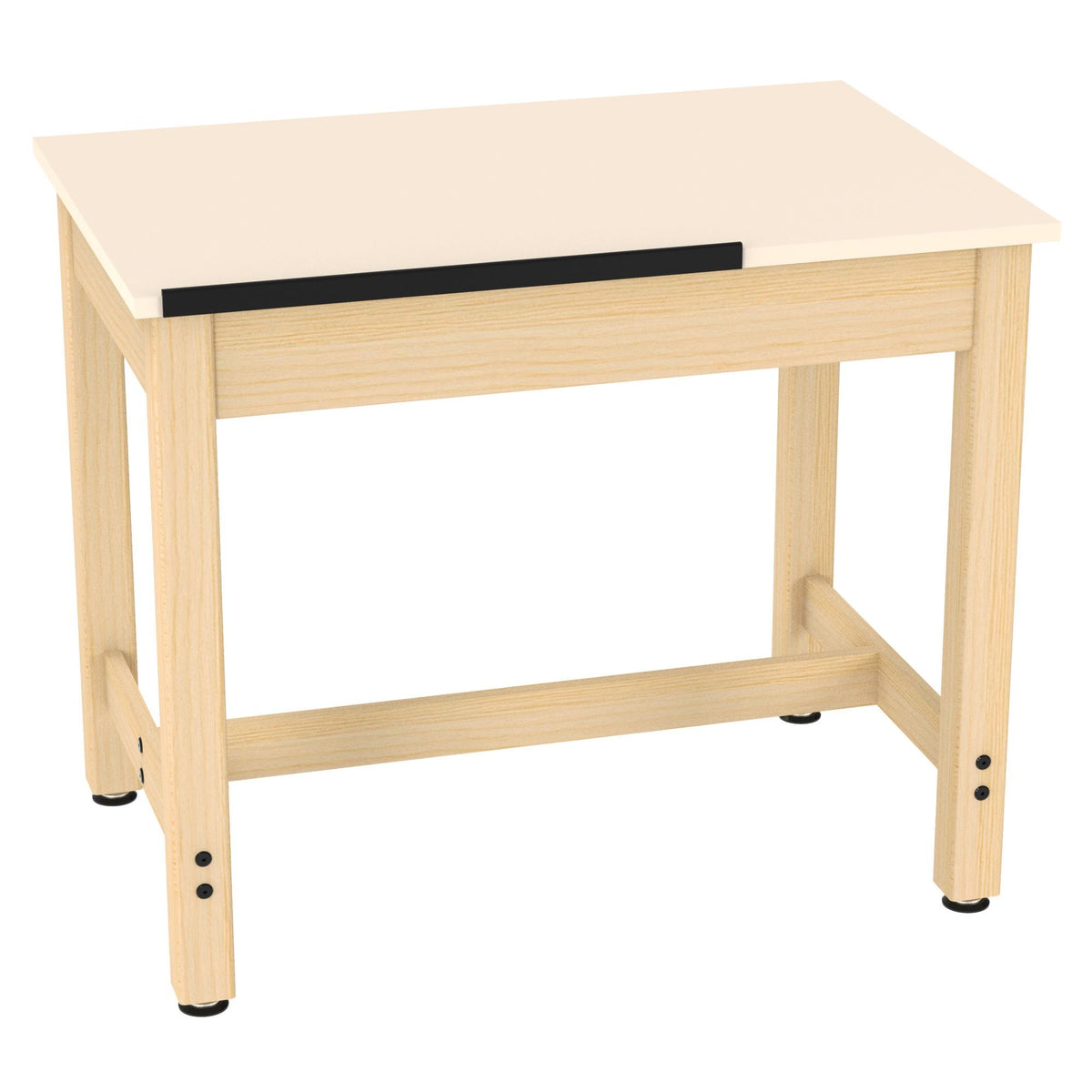 Diversified Woodcrafts Art / Drafting Table w/ 2 Piece Top - 36"W x 24"D x 30"H (DIV-DT-9SA30)