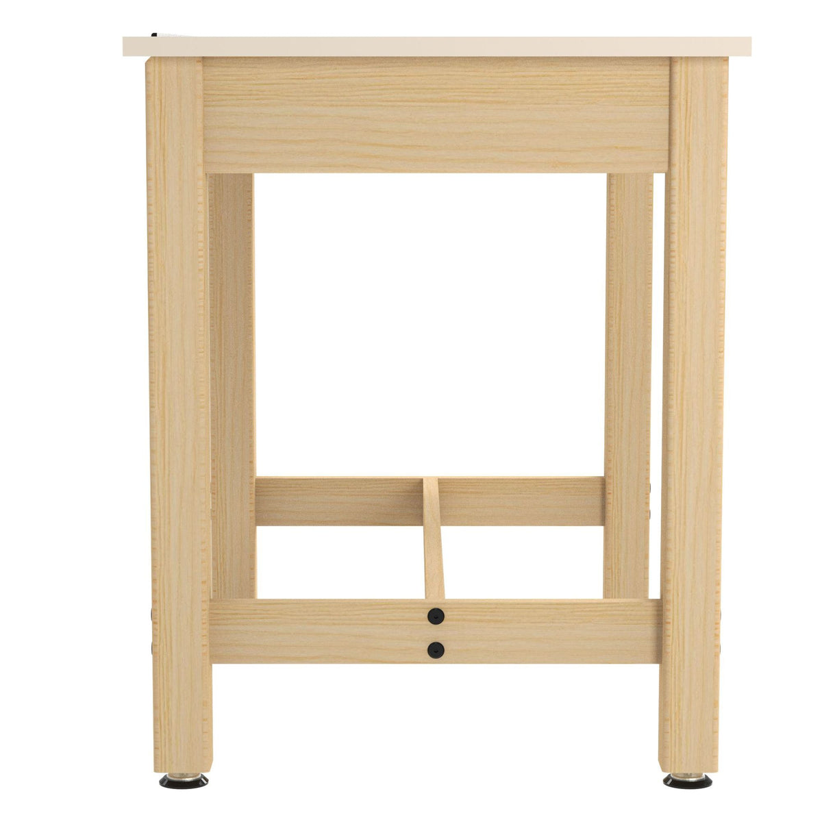 Diversified Woodcrafts Art / Drafting Table w/ 2 Piece Top - 36"W x 24"D x 30"H (DIV-DT-9SA30)