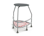Haskell Education 360 Platinum frame Backless Chair with Bookbag Rack 30
