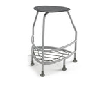 Haskell Education 360 Platinum frame Backless Chair with Bookbag Rack 30