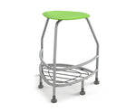 Haskell Education 360 Platinum frame Backless Chair with Bookbag Rack 30