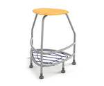Haskell Education 360 Platinum frame Backless Chair with Bookbag Rack 30