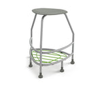 Haskell Education 360 Platinum frame Backless Chair with Bookbag Rack 30