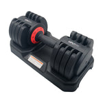 Champion Sports JFIT Adjustable Dumbbell Set with Storage Cradle 6.6lb to 55 lb (CMP-J-ADJDB55)