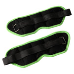 Champion Sports JFIT Adjustable Ankle Weights Strength Training 0.5 lb Pair (Set of 2) (CMP-J-AKW05)