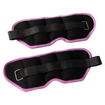 Champion Sports JFIT Ankle Weight Pair Adjustable Resistance 1 lb (Set of 2) (CMP-J-AKW1)