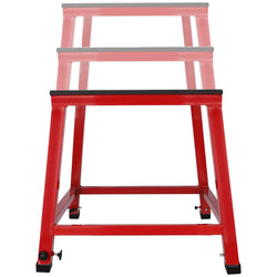 Champion Sports JFIT Adjustable Plyo Box 18" 24" 30" Height Settings Steel Frame (CMP-J-APB182430)