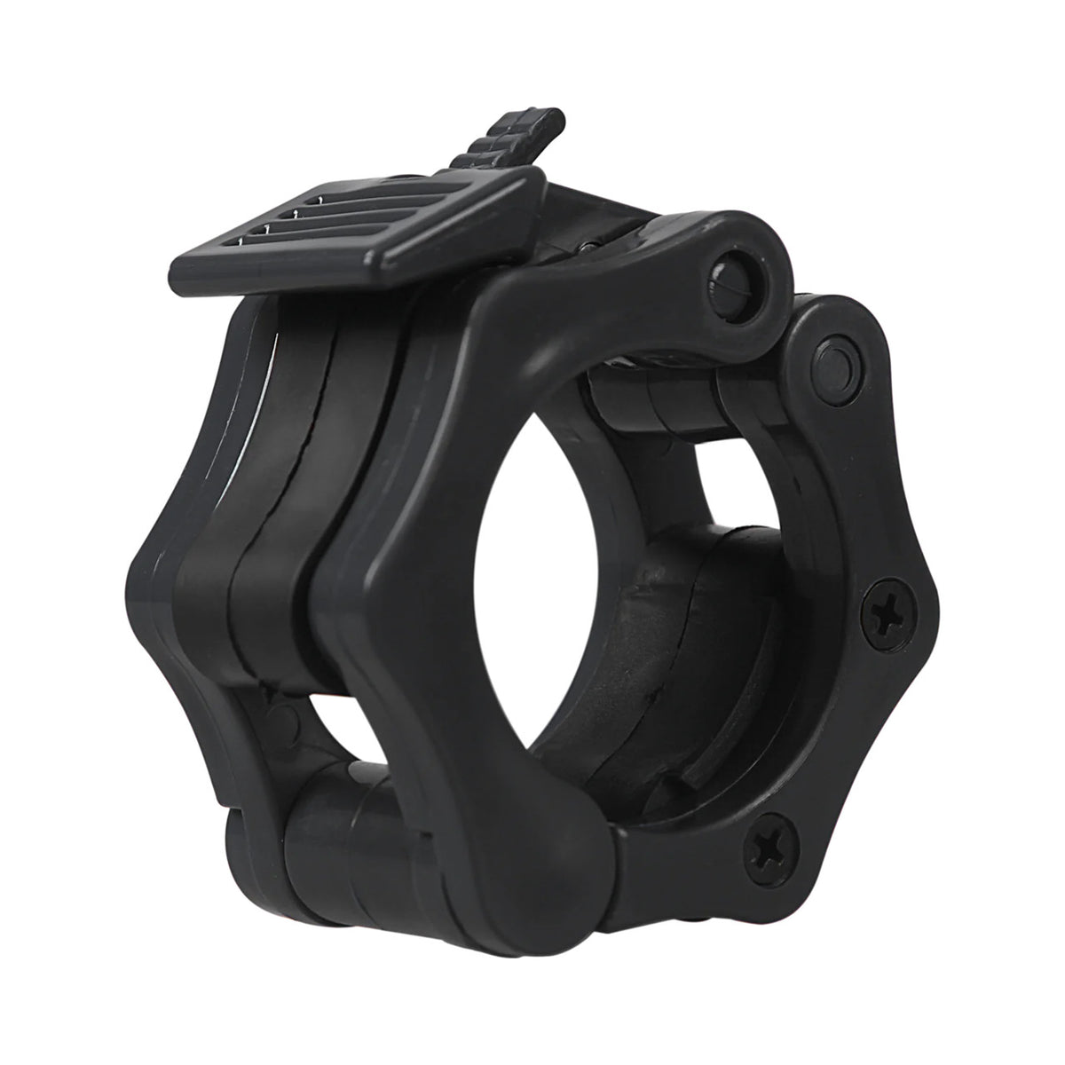 Champion Sports JFIT Olympic Barbell Clamps Quick-Release Collars 2" (Black Set of 2) (CMP-J-BBCLMPSET)