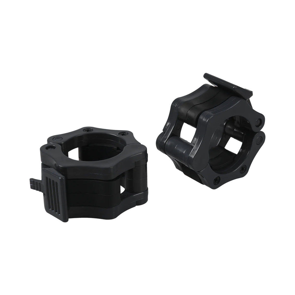 Champion Sports JFIT Olympic Barbell Clamps Quick-Release Collars 2" (Black Set of 2) (CMP-J-BBCLMPSET)