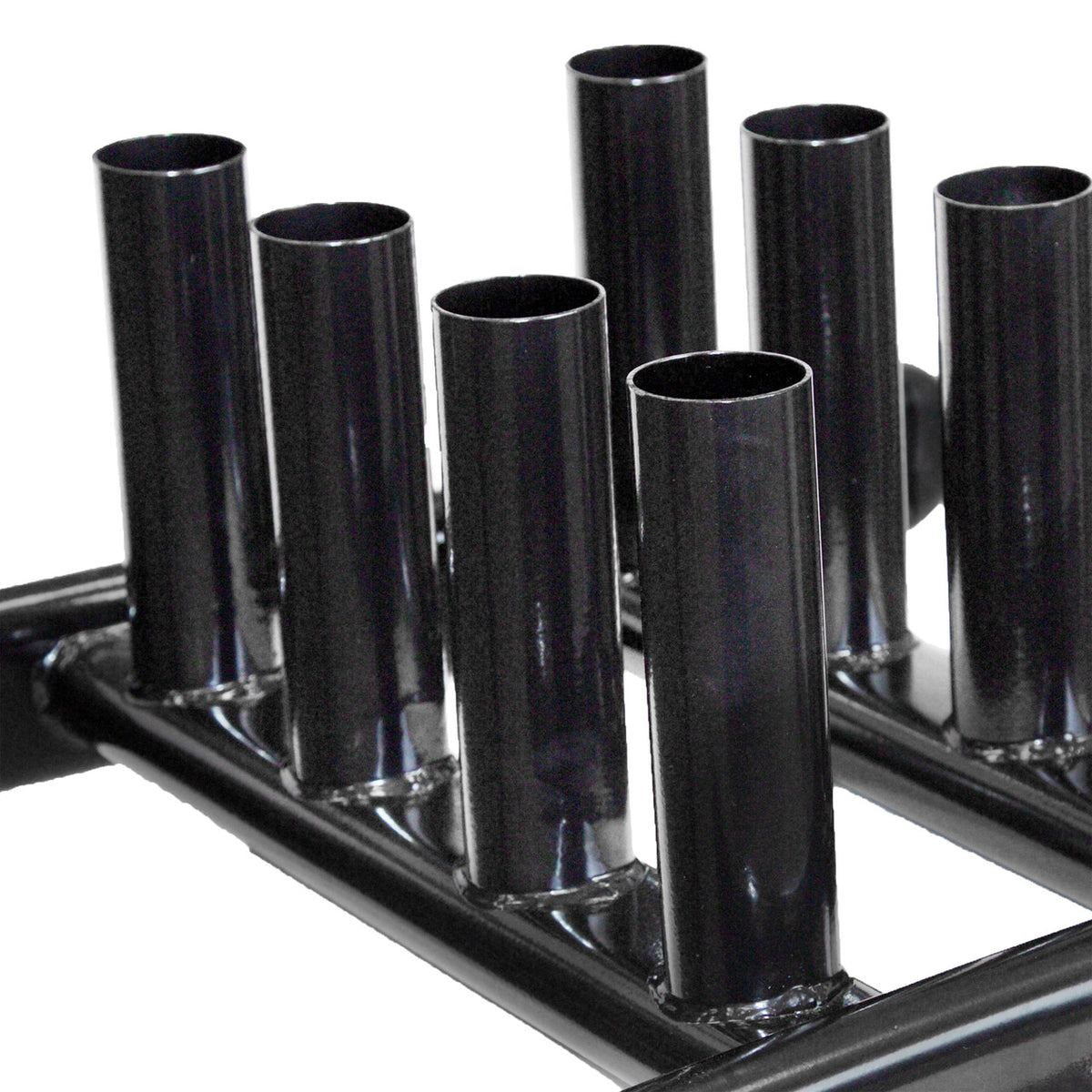 Champion Sports JFIT Olympic Barbell Support Rack Heavy-Duty Steel Storage Black (CMP-J-BBSRACK)