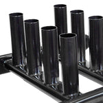 Champion Sports JFIT Olympic Barbell Support Rack Heavy-Duty Steel Storage Black (CMP-J-BBSRACK)