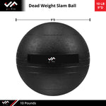 Champion Sports JFIT Dead Weight Slam Ball High-Impact Training 10 lb (CMP-J-DWSB10)
