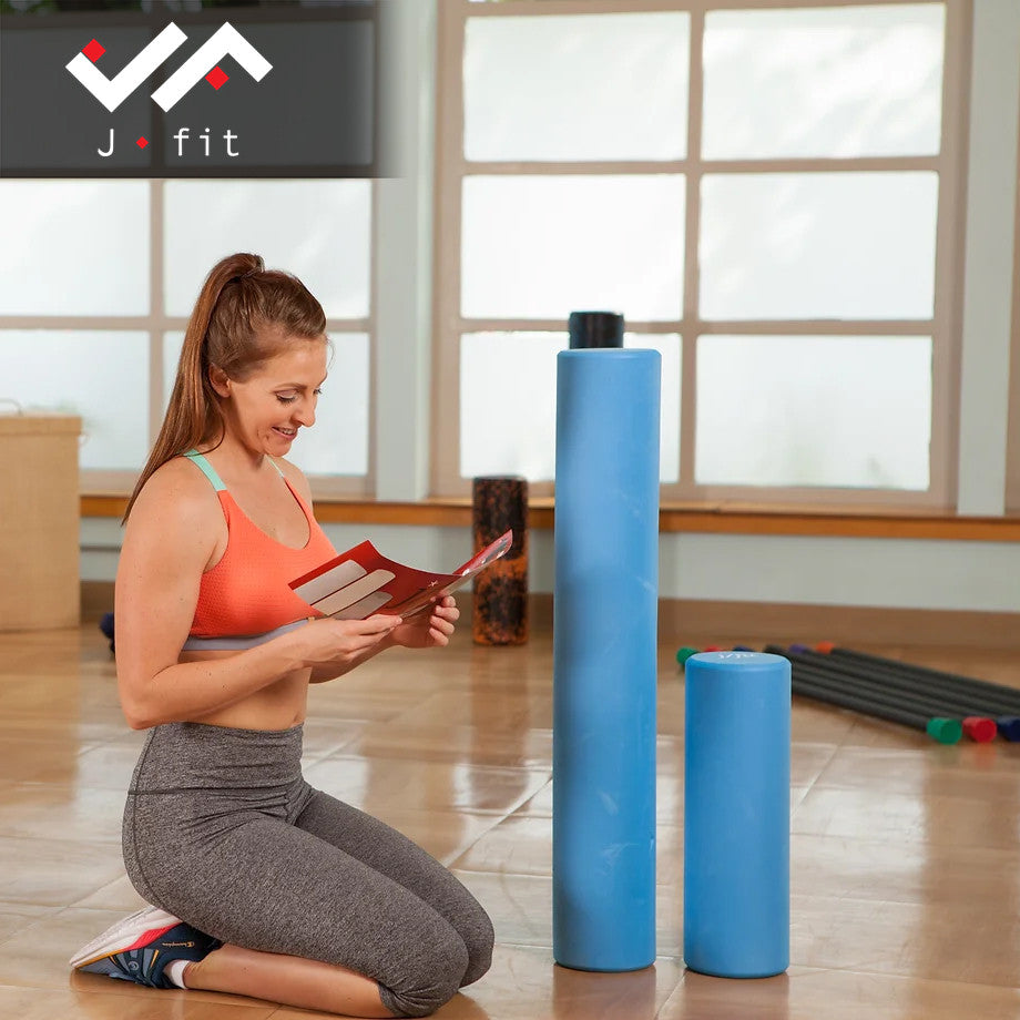 Champion Sports JFIT Muscle Foam Roller Maximum Coverage Deep Tissue Massage and Myofascial Release 36" (CMP-J-FRM36XX)