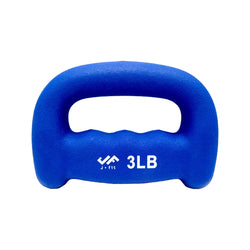 Champion Sports JFIT Neoprene Grip Weight Hand Training 3 lb Single (CMP-J-GWNEO3)