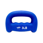 Champion Sports JFIT Neoprene Grip Weight Hand Training 3 lb Single (CMP-J-GWNEO3)