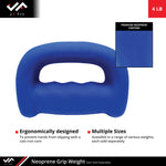 Champion Sports JFIT Neoprene Grip Weight Hand Training 4 lb Single (CMP-J-GWNEO4)