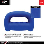 Champion Sports JFIT Neoprene Grip Weight Hand Training 5 lb Single (CMP-J-GWNEO5)